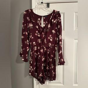 American Eagle Outfitters long sleeve romper, size medium